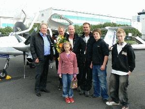 Welcomed at Reykjavik airport!