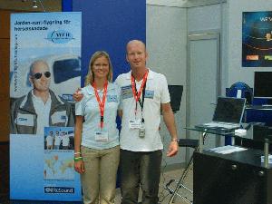 Wanja Stenberg and Johan Hammarstrm at International Congress of Audiology