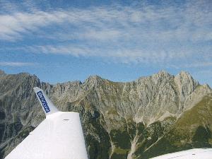 Taken from Worldflyer during climb from Innsbruck